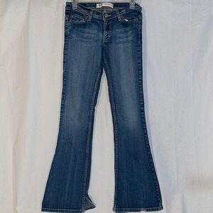 Express Women's Boot Cut Jeans - Blue